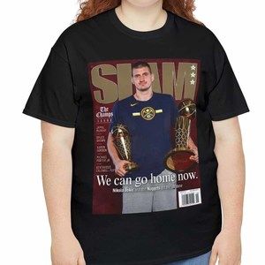 Nikola Jokic Denver Nuggets NBA Slam Cover Tee Shirt